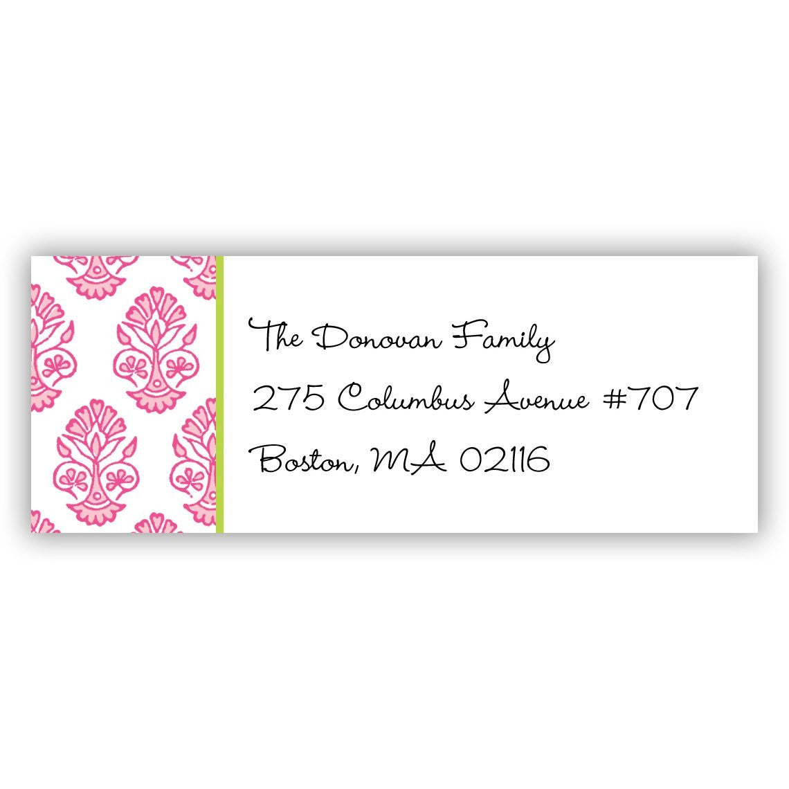 boatman geller beti pink address labels