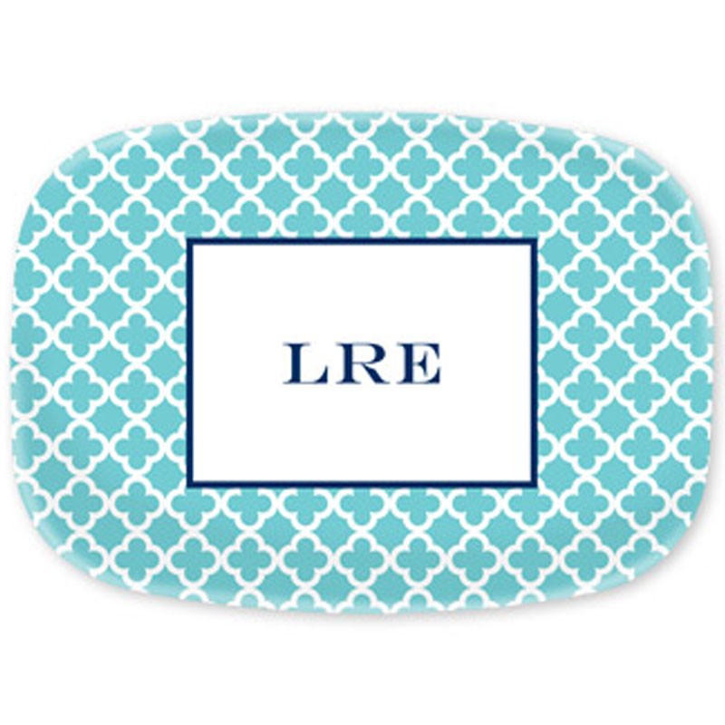 boatman geller bristol tile teal platters