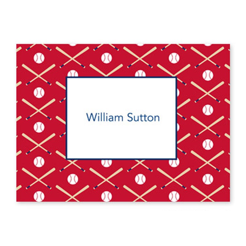 boatman geller baseball repeat fold over note