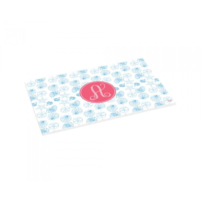 shells disposable placemat pad