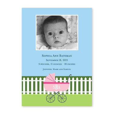 boatman geller charming pram pink photocard