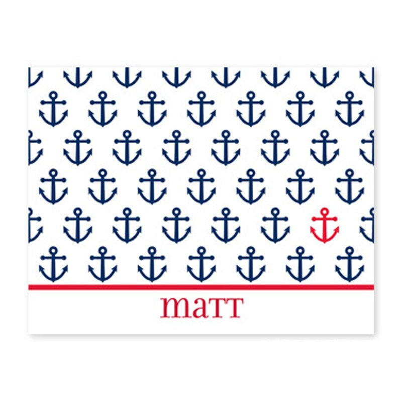 boatman geller anchor repeat fold over note