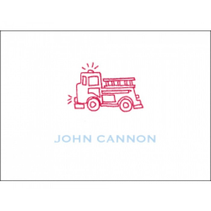 children's gift enclosures - fire truck