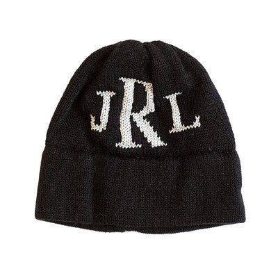 personalized metallic hat with monogram Initials