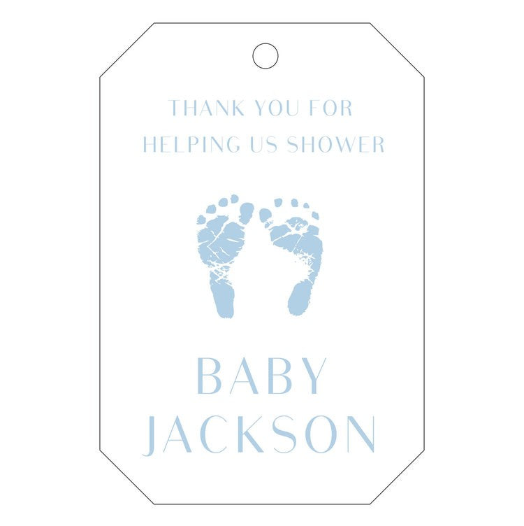 haute papier letterpress gift tag t13
