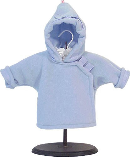 polartec fleece jacket - light blue by widgeon
