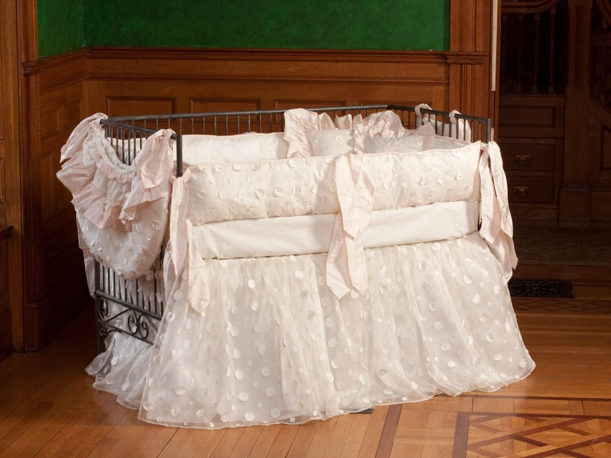 lausanne crib bedding (custom colors available) (contact us for pricing)