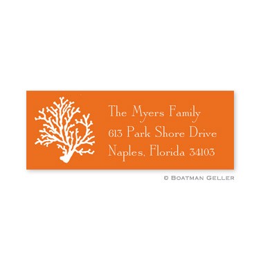 boatman geller coral address labels
