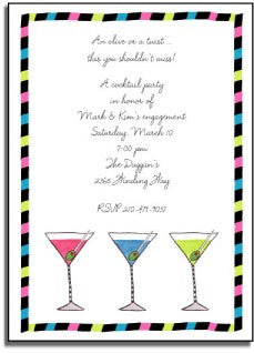 personalized invitations olive or twist