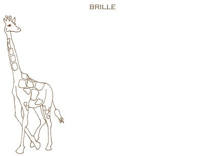 giraffe children's stationary