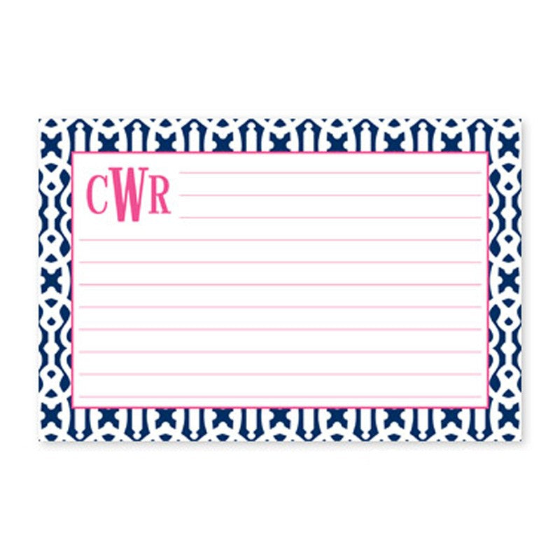 boatman geller cameron navy recipe card