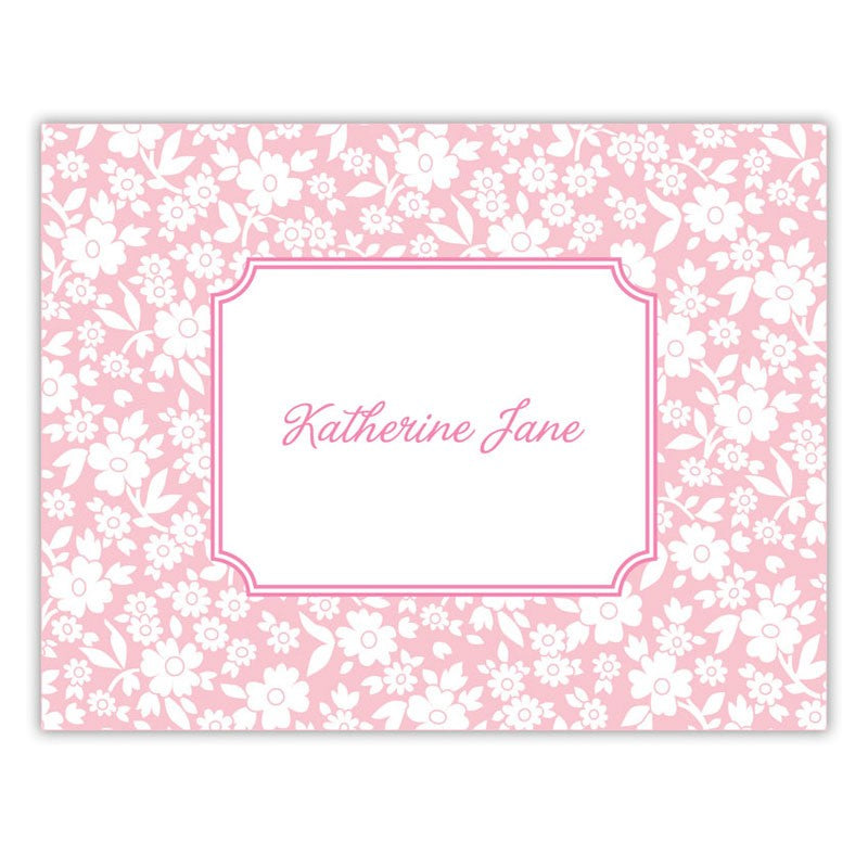 boatman geller petite flower petal foldover note