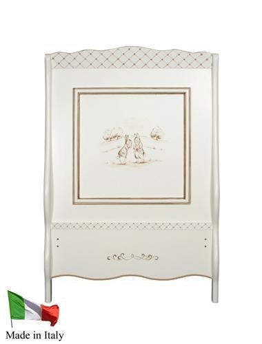 french panel crib 'petit-moi' bunnies