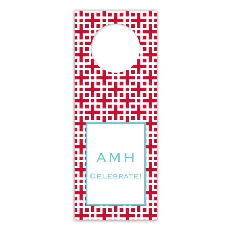 boatman geller lattice cherry wine tags