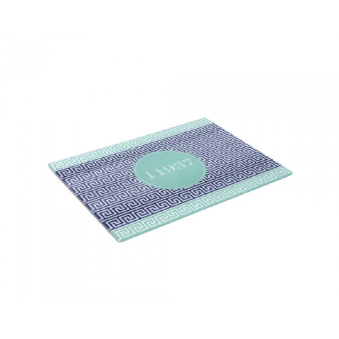 minty mykonos cutting board