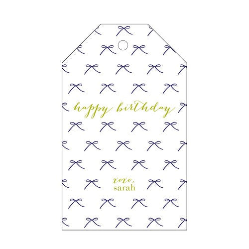 haute papier letterpress gift tag t85