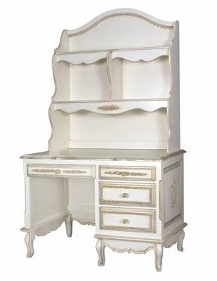 french student desk with hutch (versailles)