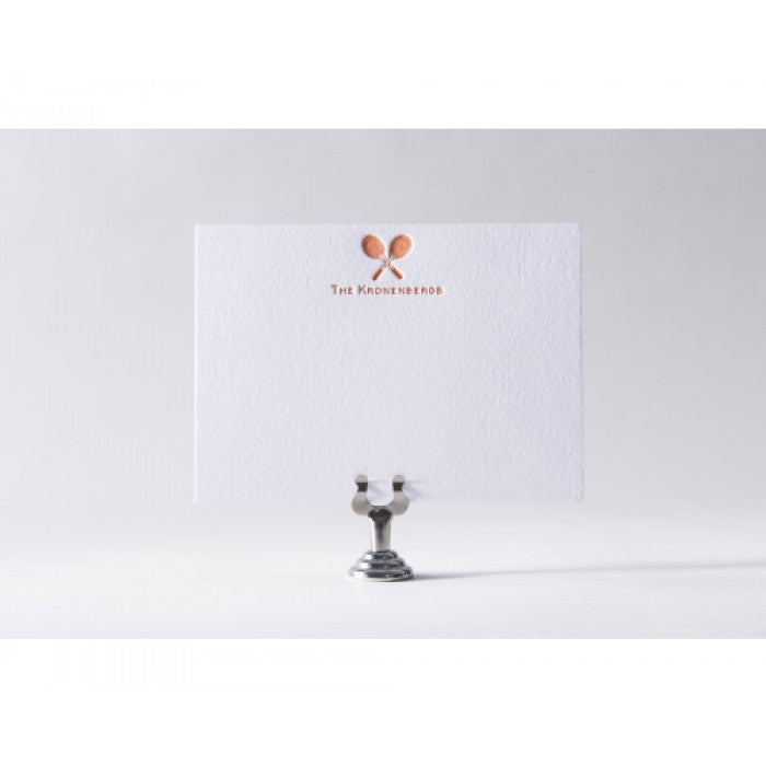 racquets note cards