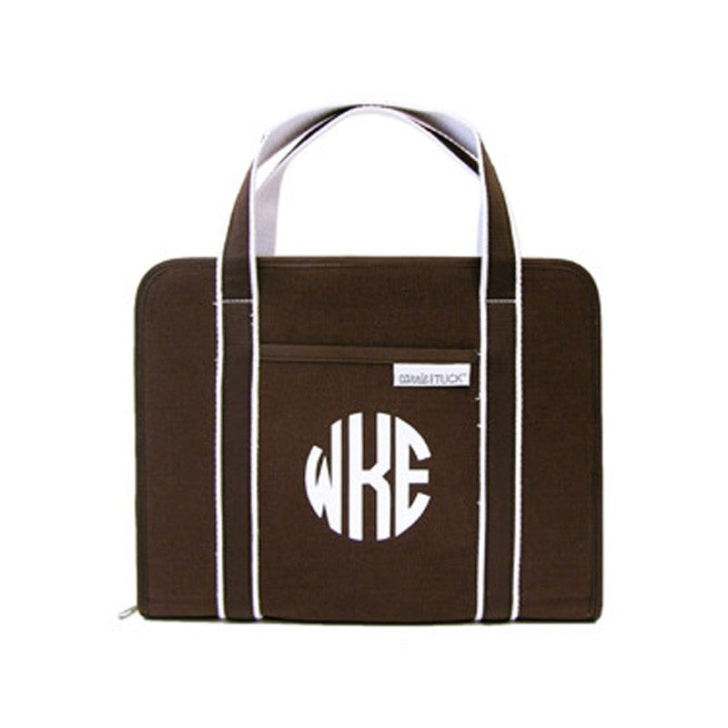 boatman geller chocolate brown notetote