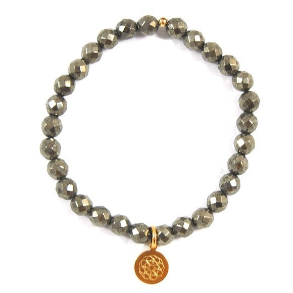 Customize Your Charm - Pyrite Classic Charm Bracelet