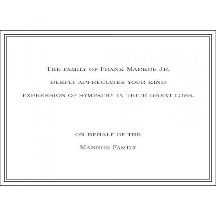 traditional sympathy cards