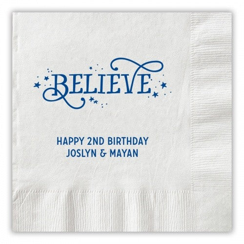 Believe Napkins