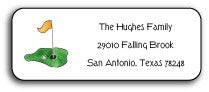 personalized address labels tee it up