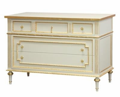 marcheline chest blue with gold gilding