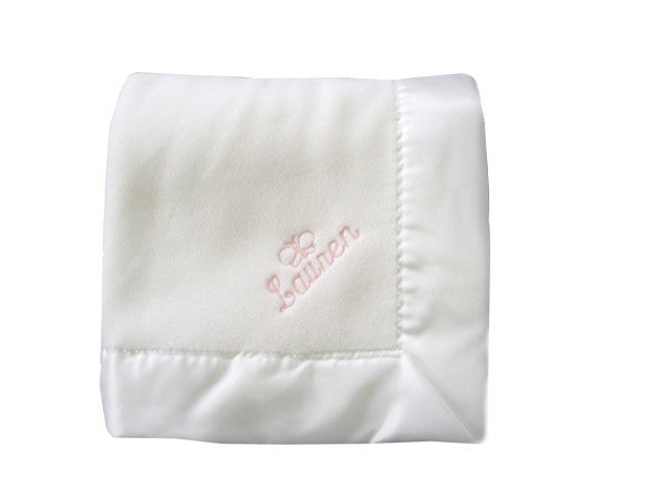 personalized baby blanket - butterfly