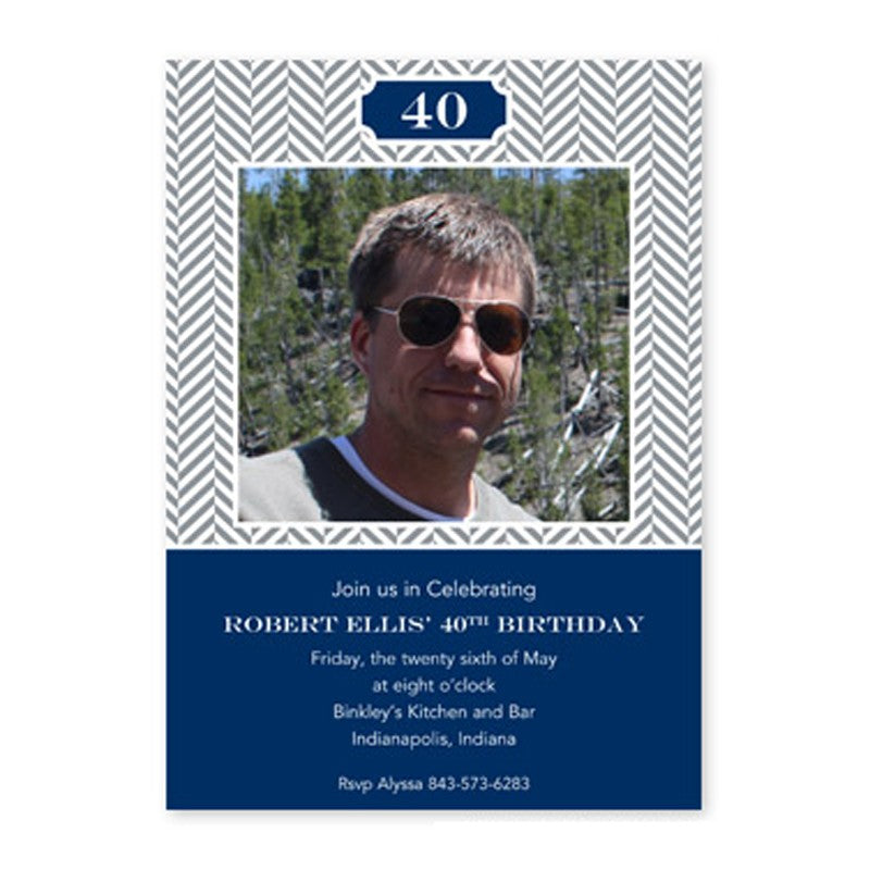 boatman geller herringbone gray flat photocard