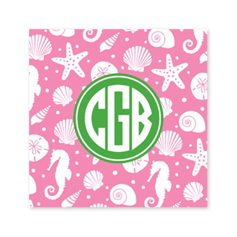 jetties bubblegum square paper coaster set of 50