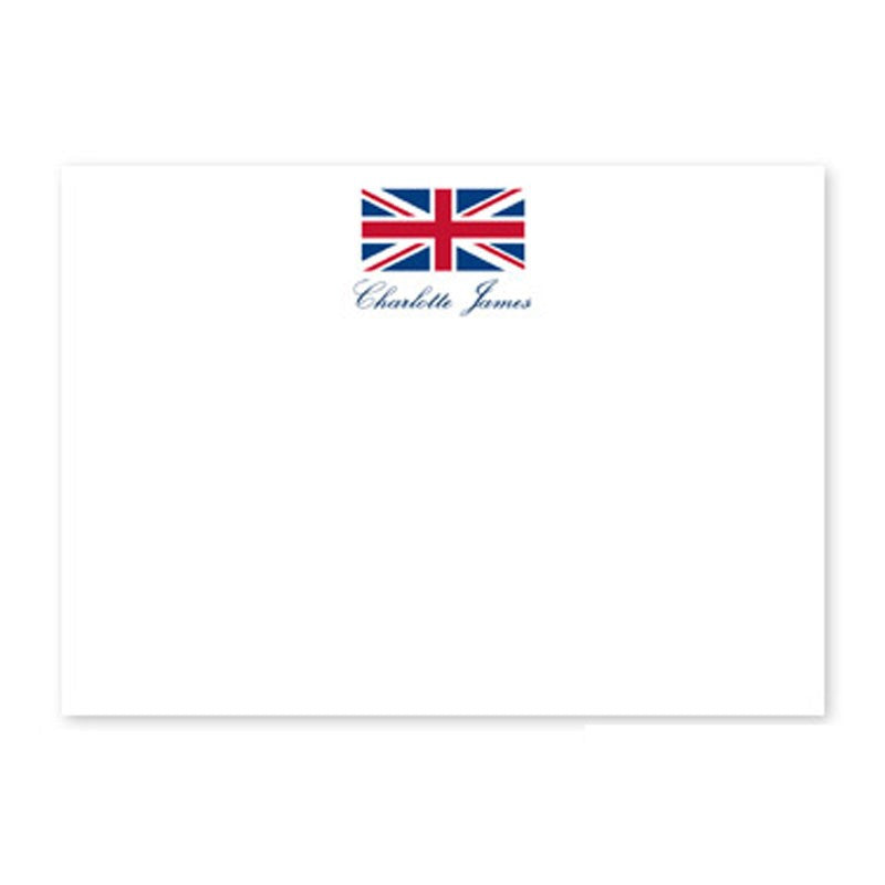 boatman geller union jack flat notecard