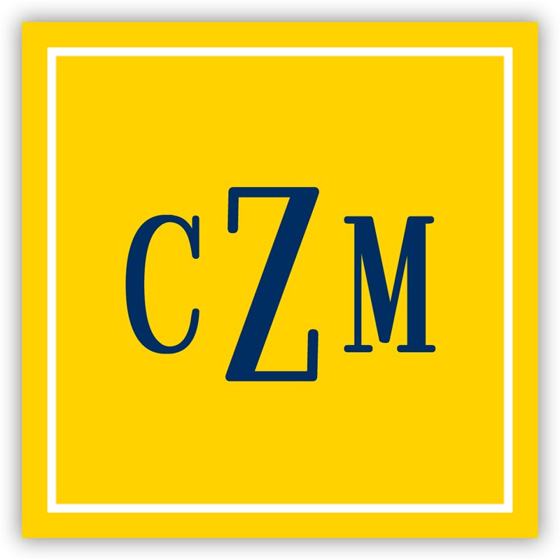 boatman geller classic square sunflower square sticker