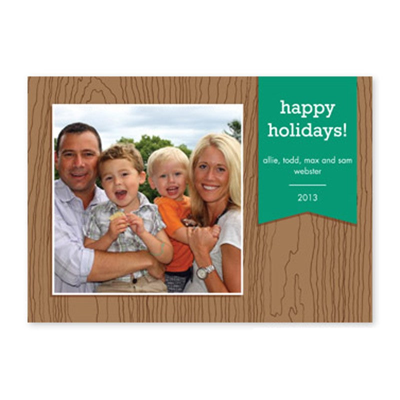 boatman geller faux bois emerald photocard