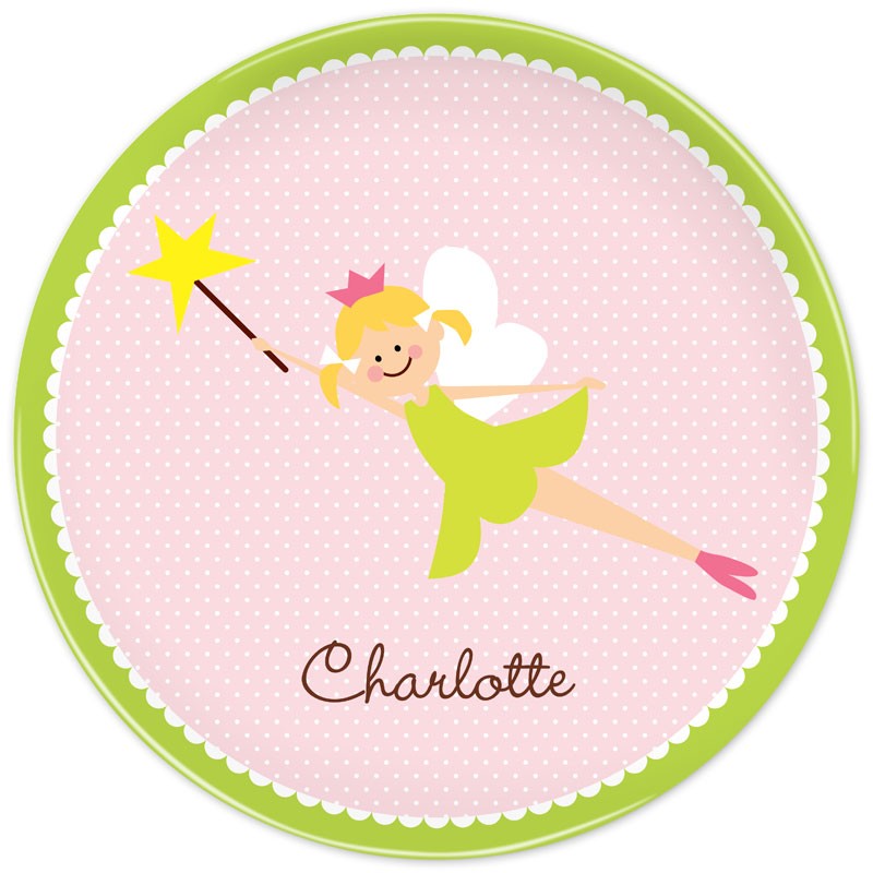 boatman geller fairy portrait plate