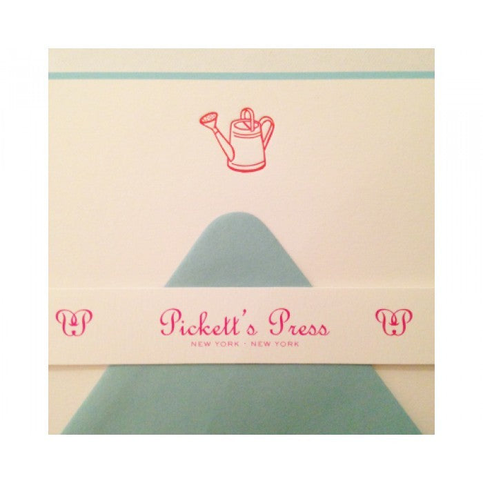 watering can note cards