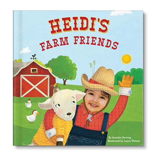 my farm friends personalized book