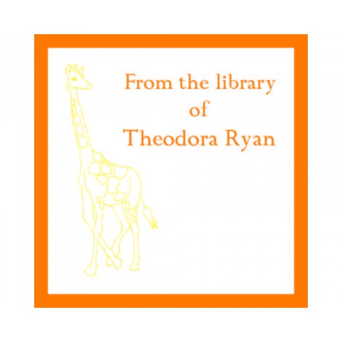 giraffe book plates