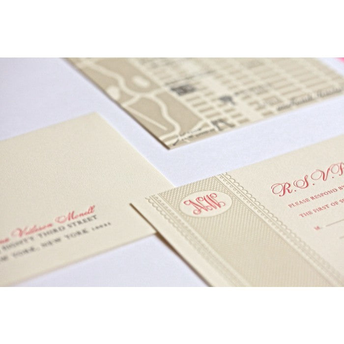 nina & willy wedding suite card