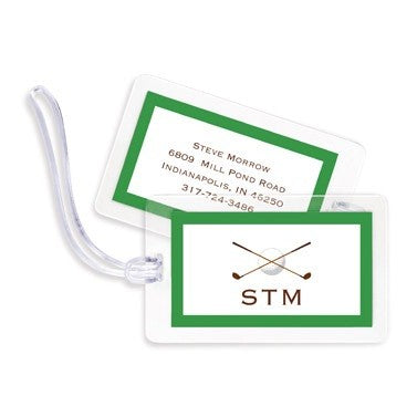 boatman geller golf bag tags