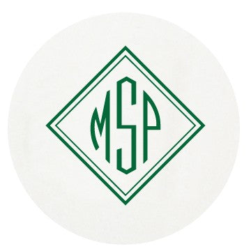 personalized letterpressed coasters m94 by haute papier