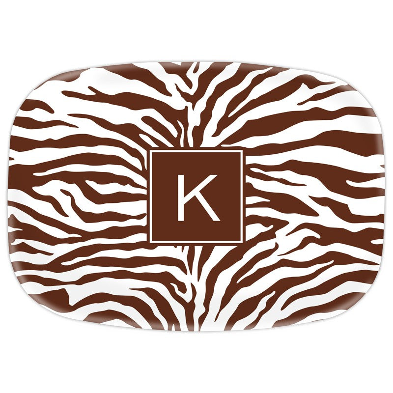 boatman geller zebra chocolate platter