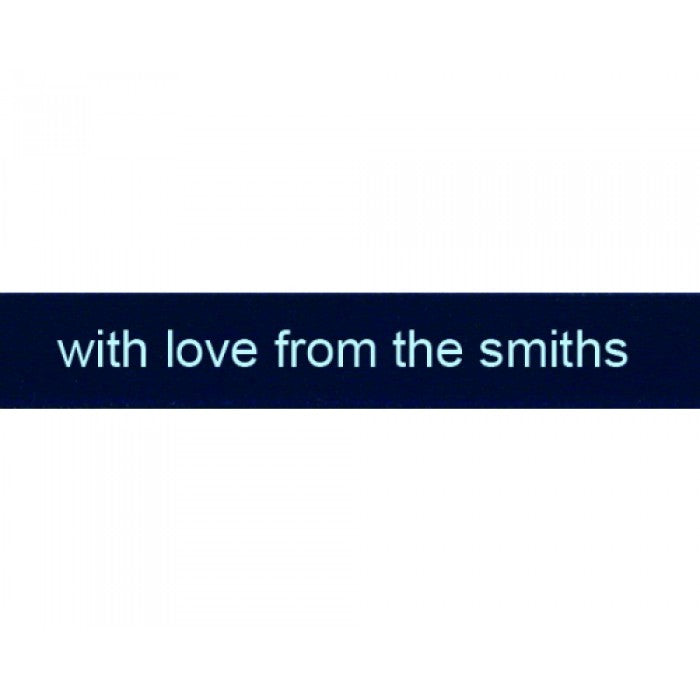 navy personalized ribbon