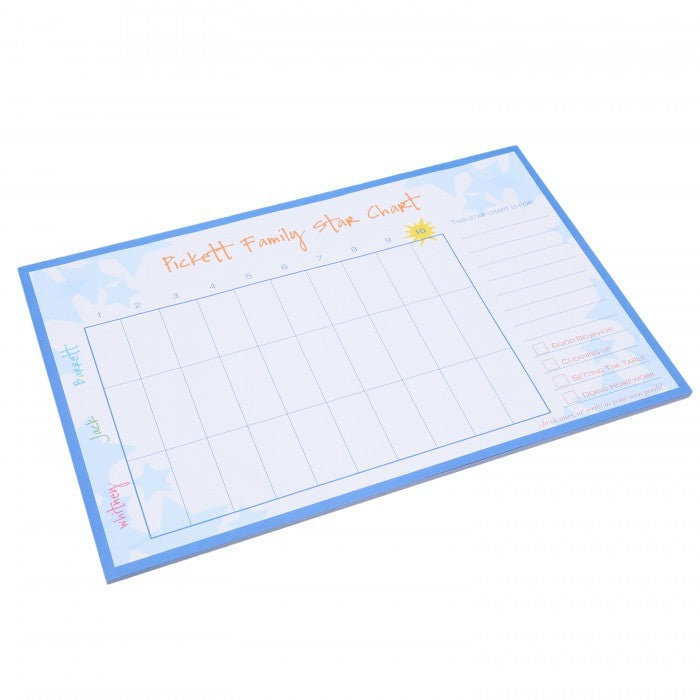 star chart blue