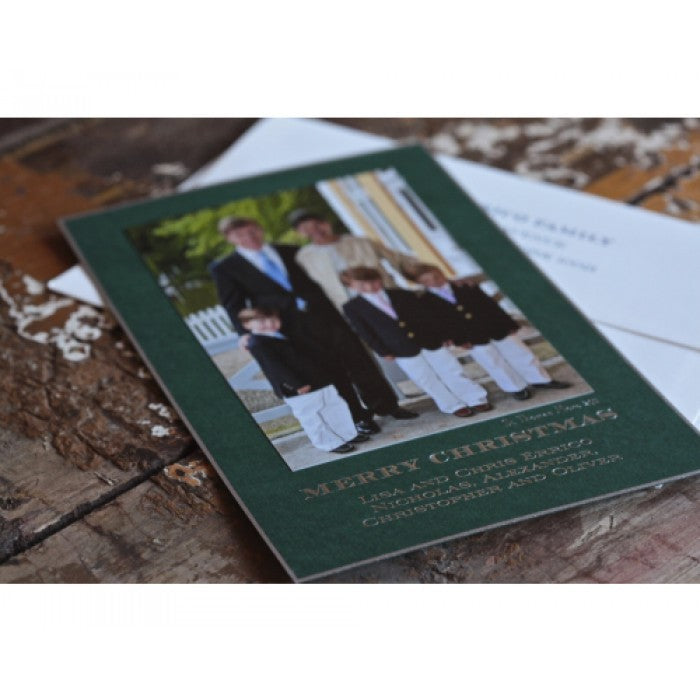 velvet holiday card