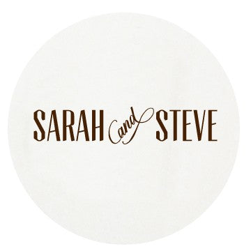 personalized letterpressed coasters m75 by haute papier