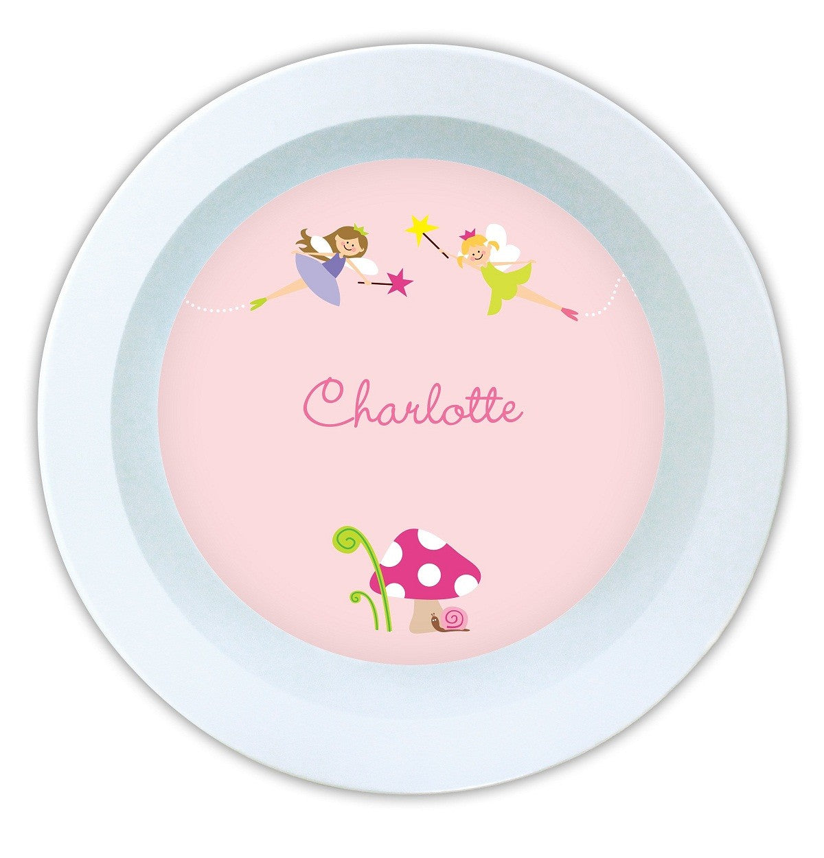 boatman geller fairy melamine bowl