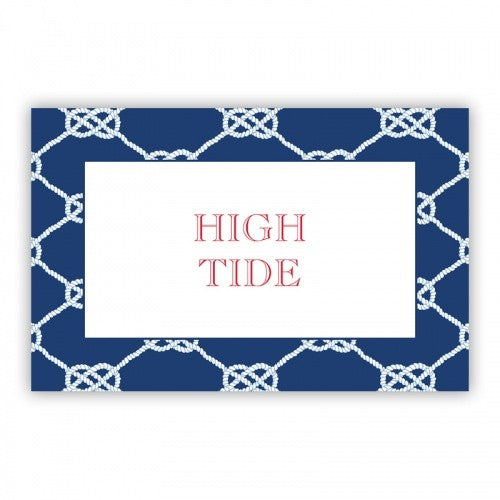 Nautical Knot Navy Disposable Placemat