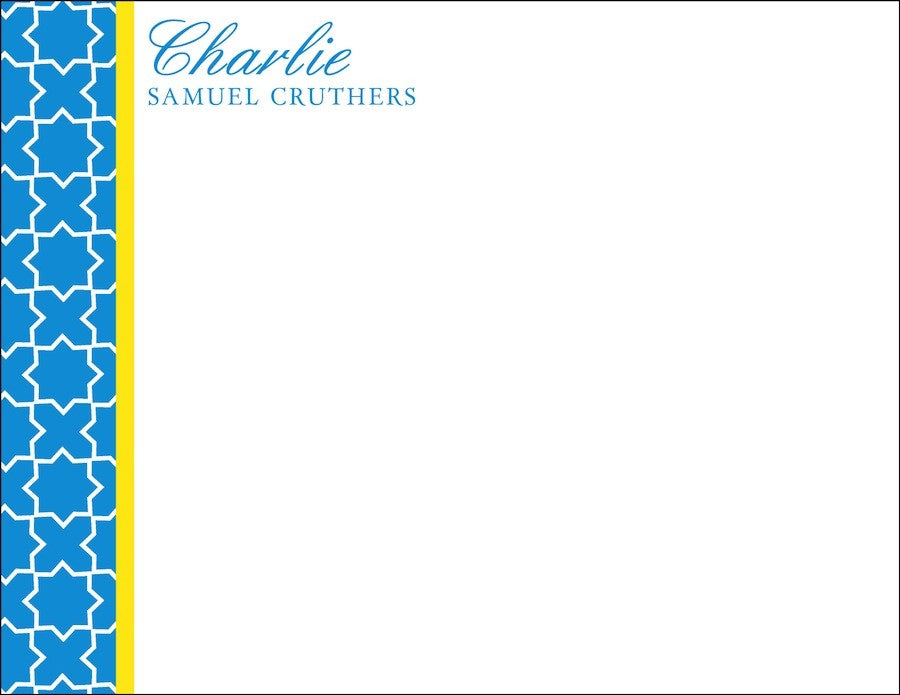 stork stars children's stationary
