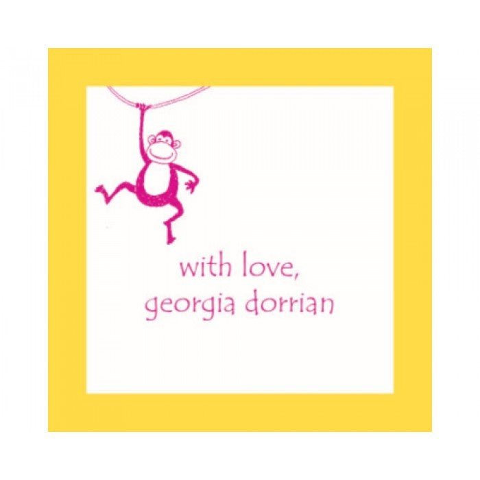 single monkey gifts stickers